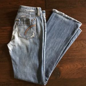 Joe's Jeans Distressed Bootcut Jeans